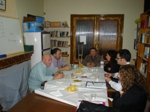 Visita de los representantes de UPyD a nuestra sede