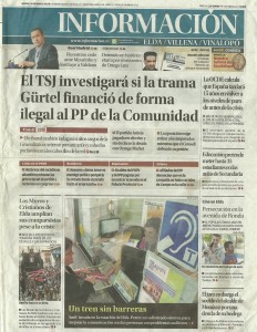 Información, 26 de mayo de 2011 Un tren sin barreras