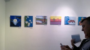 Exposición alumnos del curso de Pintura y Cerámica de AMFI