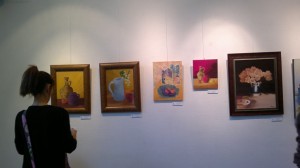 Exposición alumnos del curso de Pintura y Cerámica de AMFI