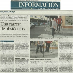 Información 28 de marzo de 2012 Una carrera de obstáculos