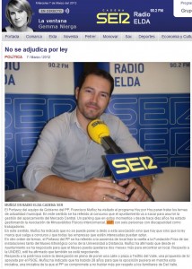 radioelda.com 7 de marzo de 2012 No se adjudica por ley