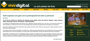 vivirdigital.com 8 de mayo de 2012 Amfi organiza una gala con la participación de todo su personal 