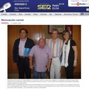 radioelda.com 4 de octubre de 2012: Renovación carnet