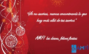 AMFI les desea Felices Fiestas