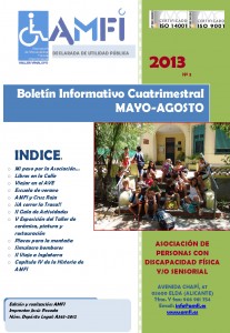 Boletín Informativo Cuatrimestral Mayo-Agosto 2013